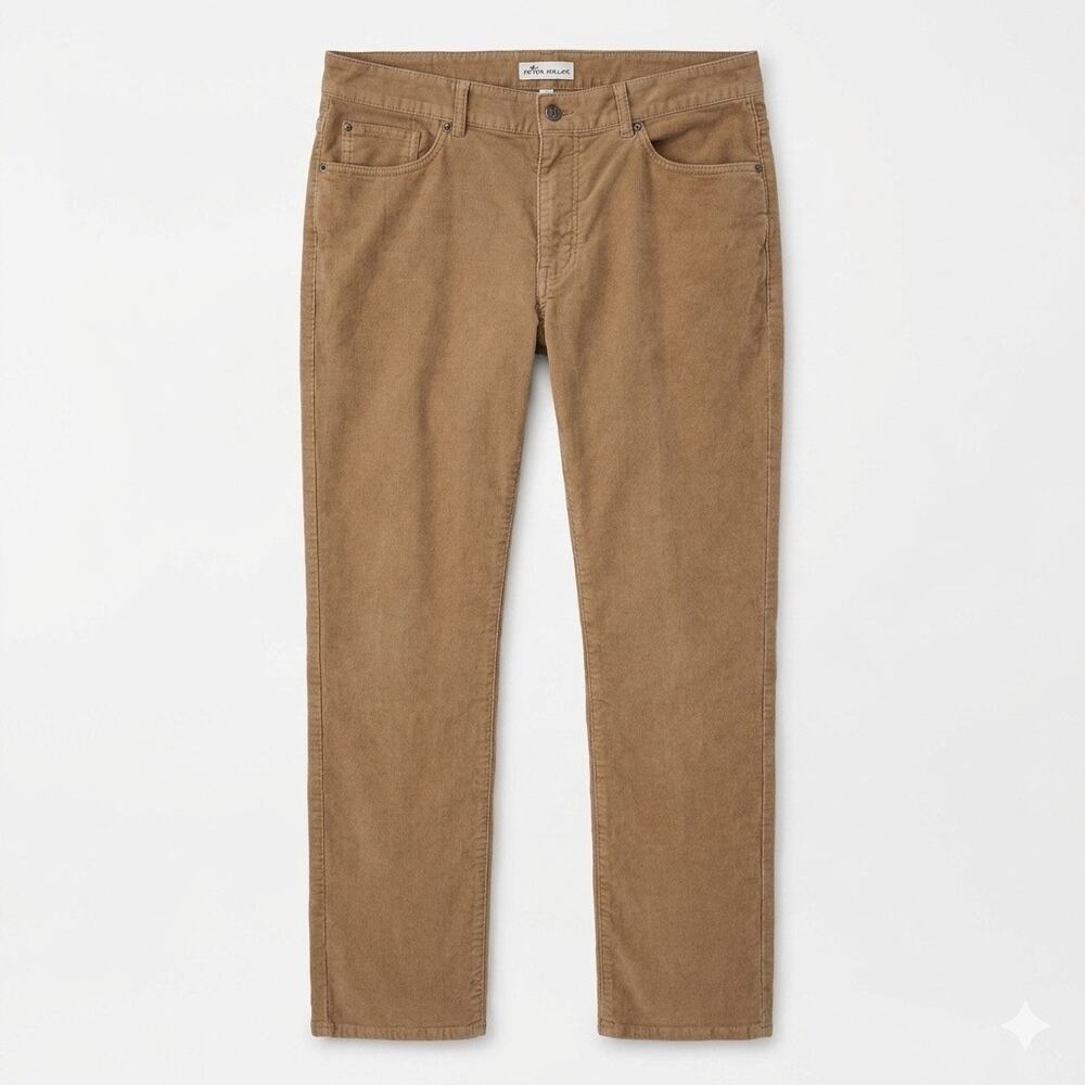 Peter Millar Tan Corduroy Pant Size 36 X 30